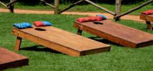 Cornhole Tournament Poolside